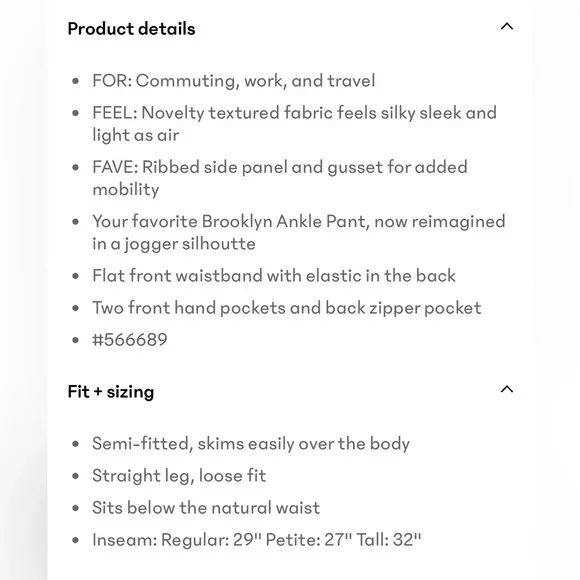 Athleta Textured Brooklyn Joggers - Picture 8 of 12